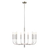 fenyes krom nikkel csillar elegans letisztult modern design lampa etterem etkezo szalon vilagitas.jpg